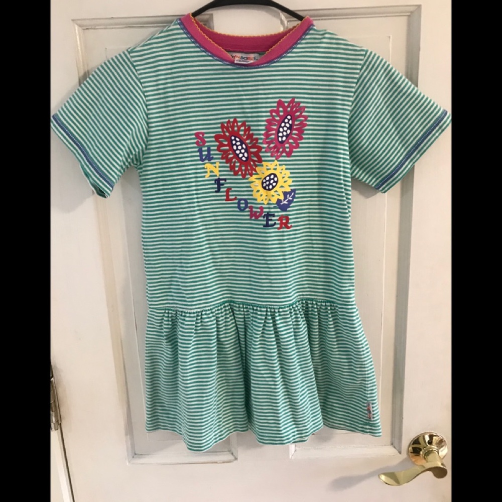 Gymboree Vintage Sunflower Dress Set 5 XL